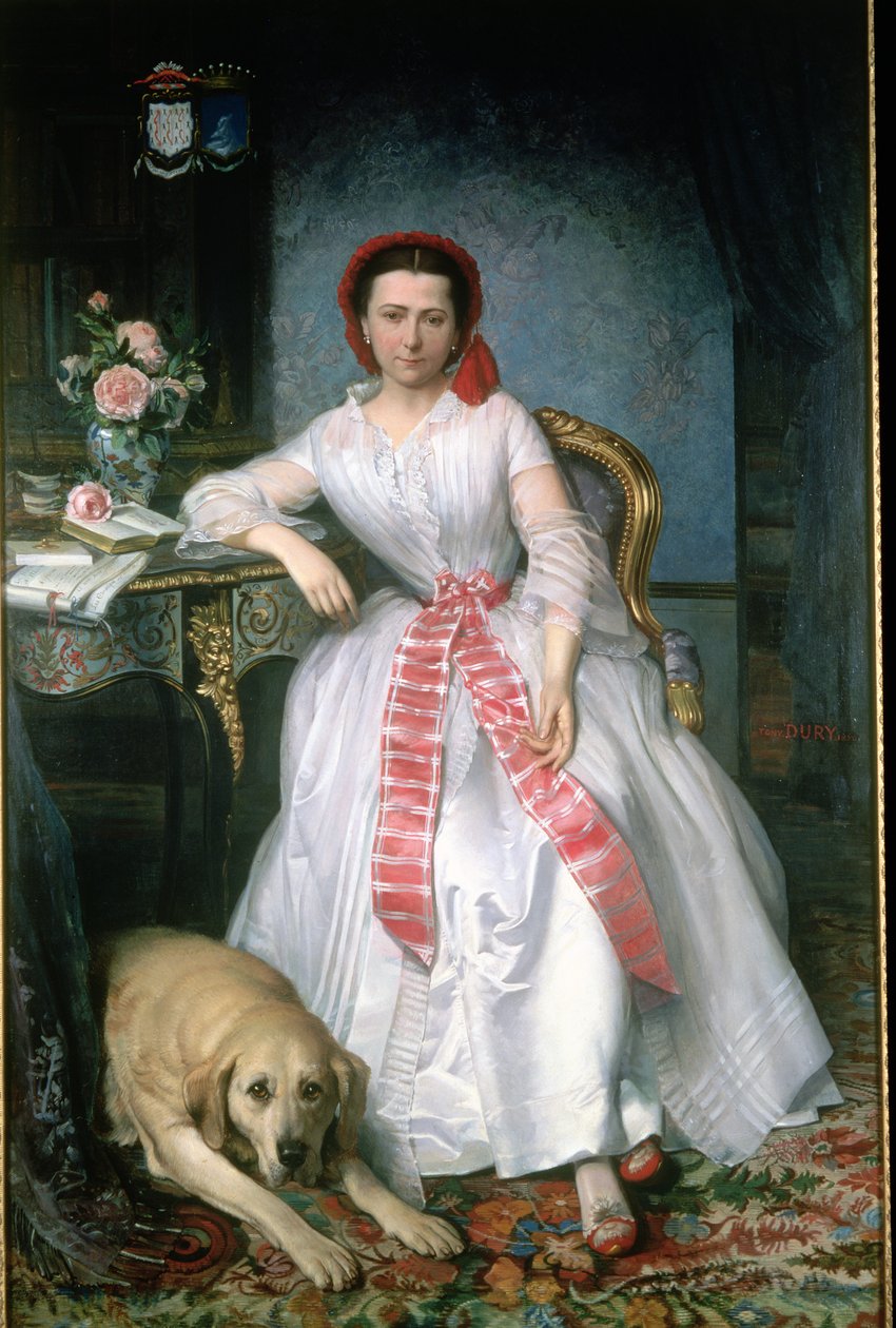 جوزفين باوز (1825-1874) بواسطة أنطوان أو توني دوري