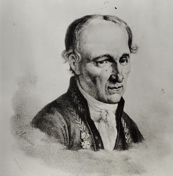 صورة رينيه جست هاوي (1743-1822) (ليثو) (صورة بالأبيض والأسود) بواسطة انطوان (بعد) مورين