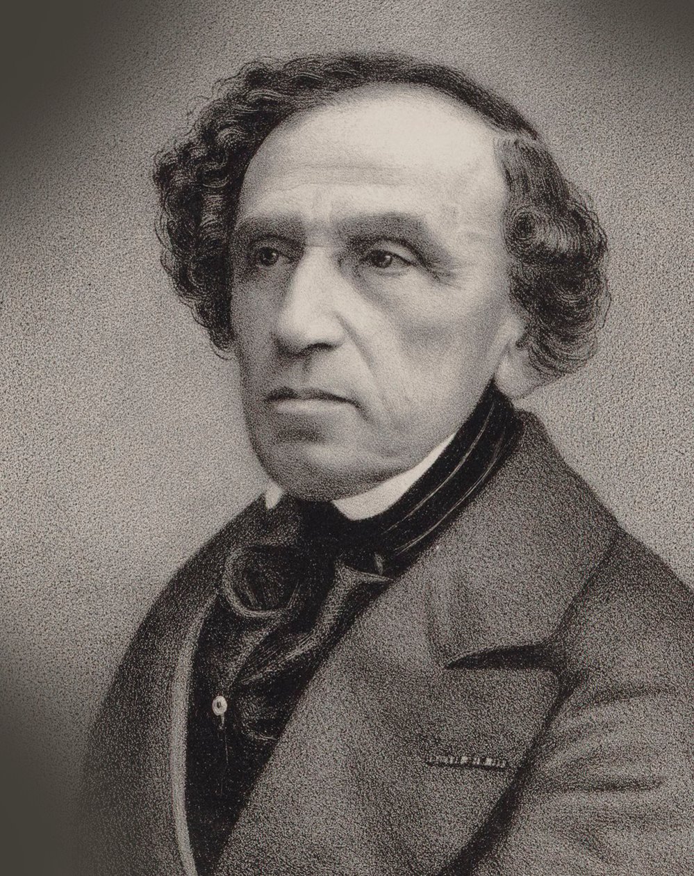 صورة للمؤلف جياكومو مييربير 1791-1864 ، 1860. بواسطة انطوان باربيزيت