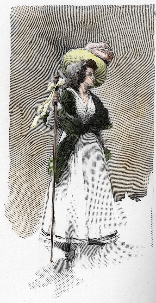 صورة للمغنية الإيطالية جوزيبينا غراسيني (1773-1850) بواسطة أنطوان كالبيت
