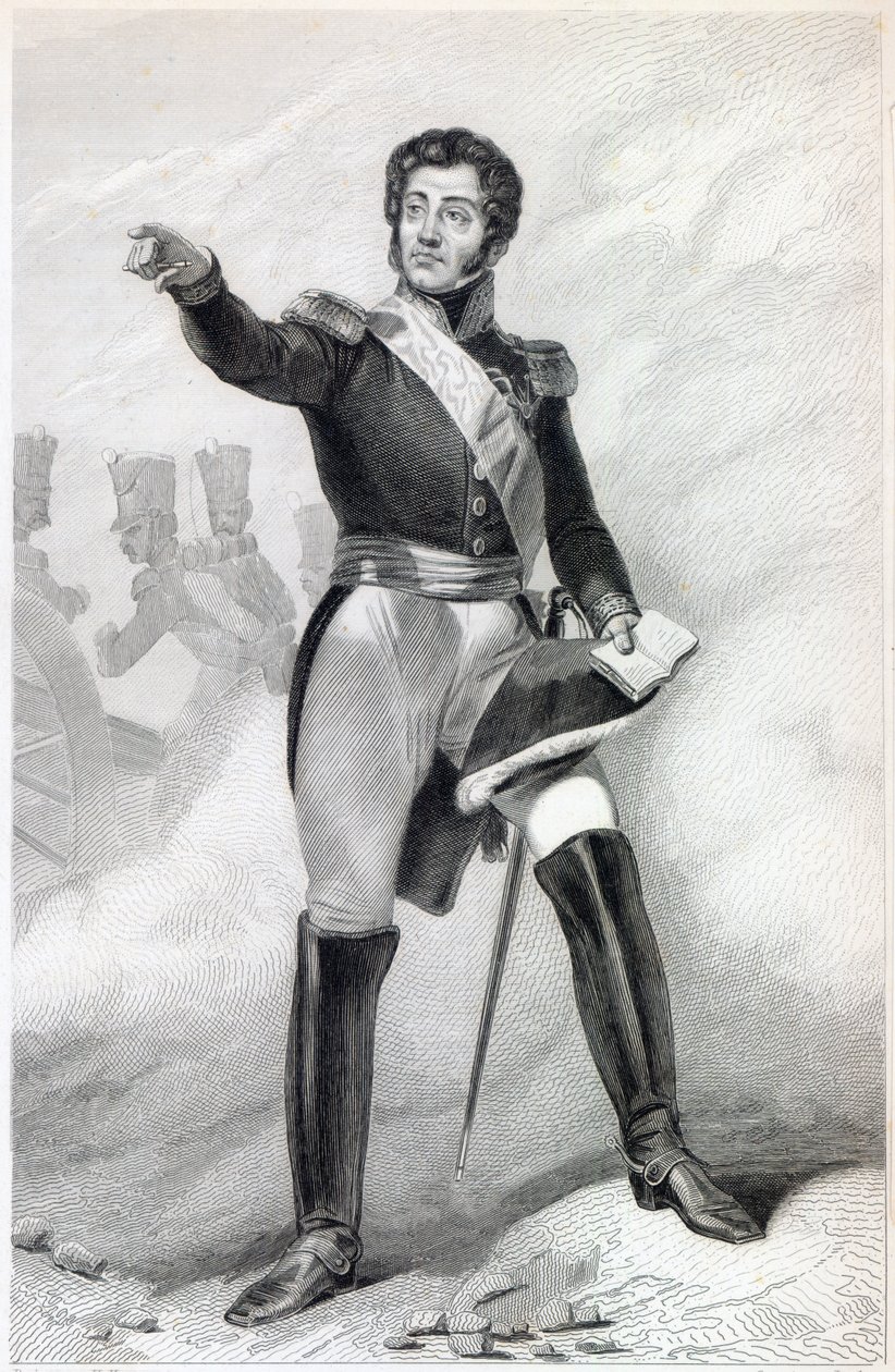 غابرييل جان جوزيف موليتور (1770-1849) ، كونت ومارشال فرنسا بواسطة أنطوان تشارلز هوراس فيرنيه