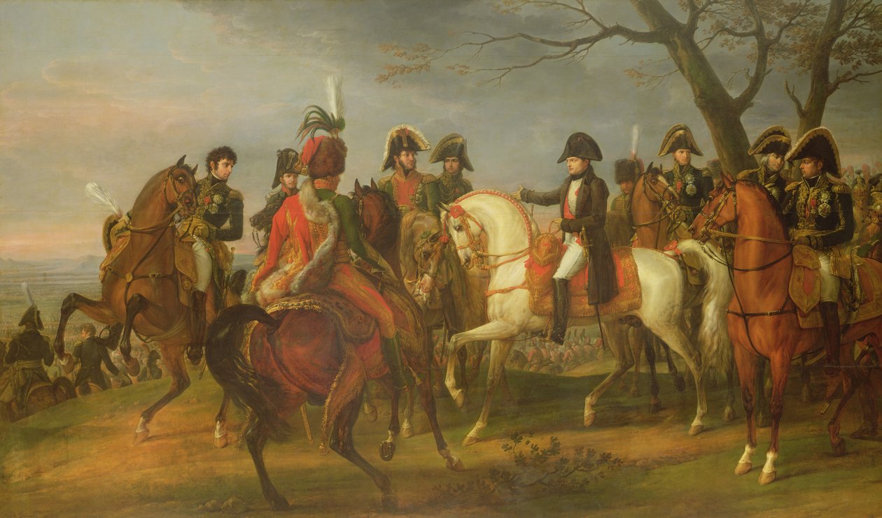 نابليون (1769-1821) إعطاء الأوامر قبل معركة أوسترليتز ، 2 ديسمبر 1805 ، 1808 بواسطة أنطوان تشارلز هوراس فيرنيه