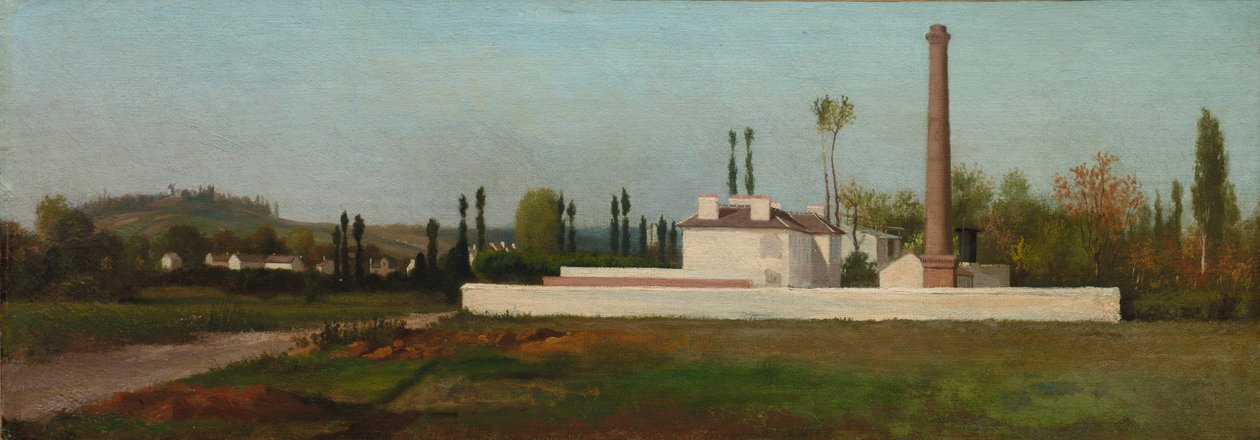 المصنع الصناعي ، ج. 1865-1870. بواسطة أنطوان شنتريل