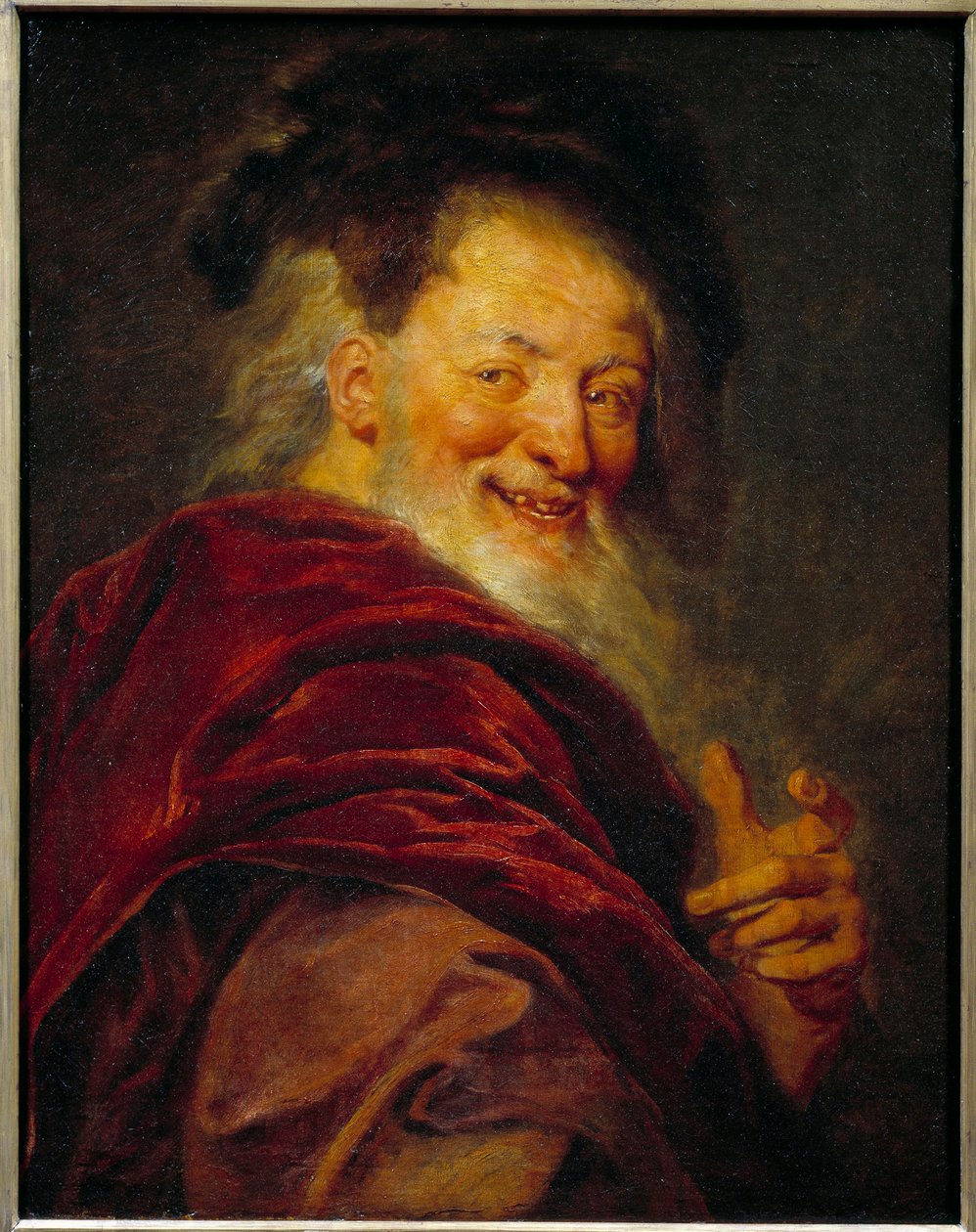 صورة للديموقرايت (460 - 370 قبل الميلاد) فيلسوف يوناني. رسم أنطوان كويبل (1661-1722) بواسطة انطوان كويبل