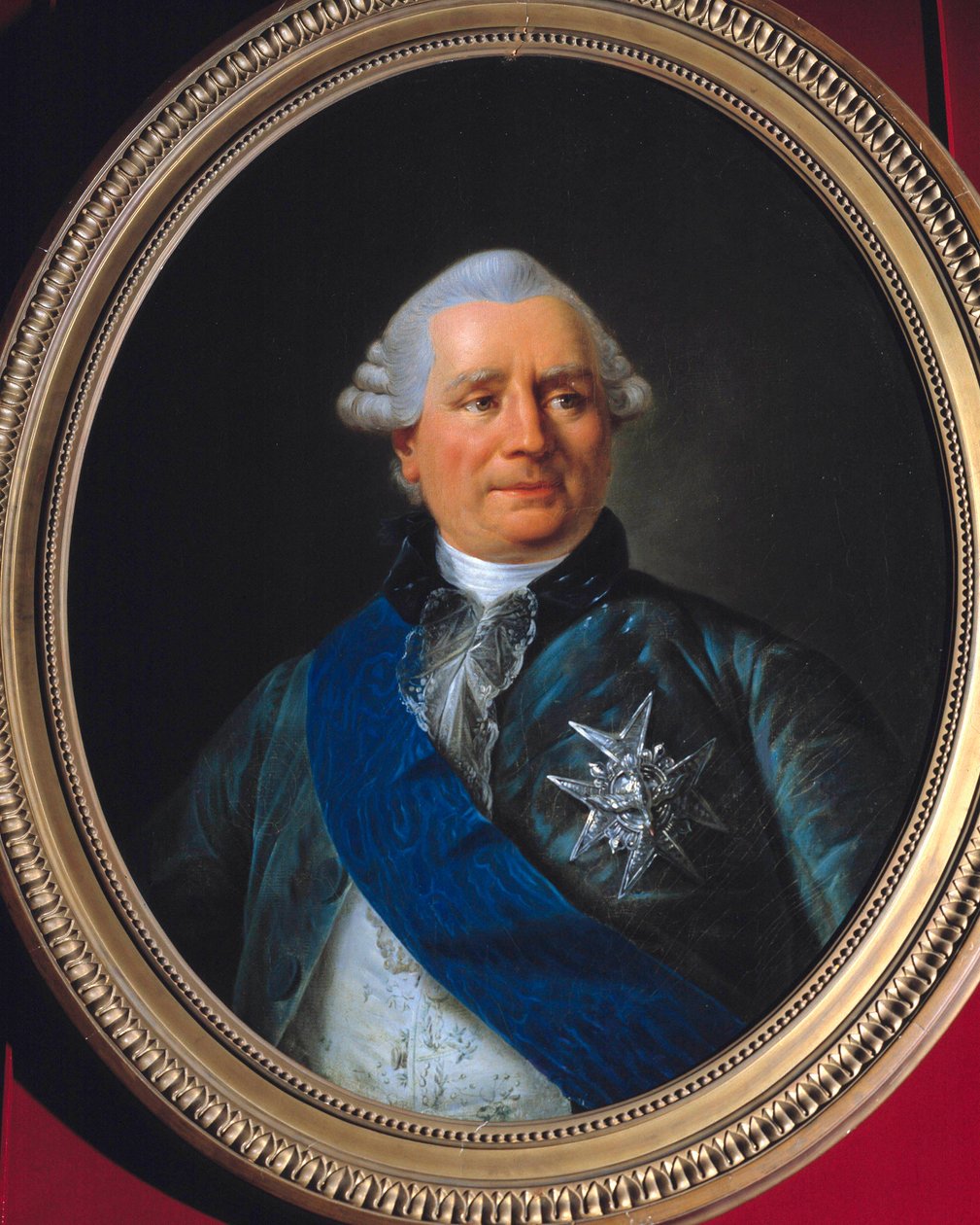 صورة تشارلز جرافير ، كونت فيرجينيس (1719-1787) وزير لوحة رسم أنطوان فرانسوا (أنطوان فرانسوا) كاليت (1741-1823) القرن الثامن عشر. خافت. 0.79 × 0.61 م. فرساي ، متحف شاتو بواسطة أنطوان فرانسوا كاليت