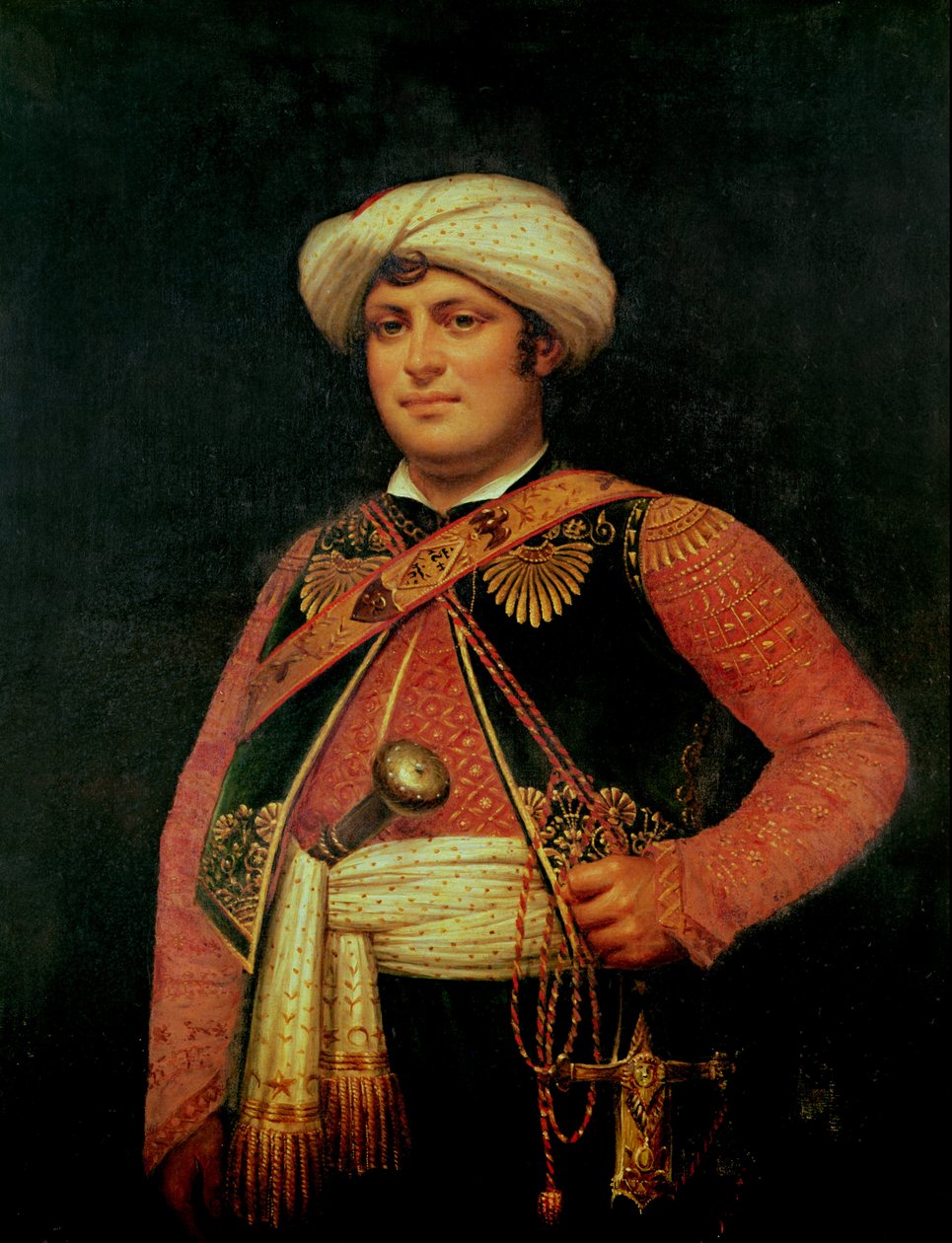 روستان (1780-1845) (زيت على قماش) بواسطة أنطوان جان (Attr. To) Gros