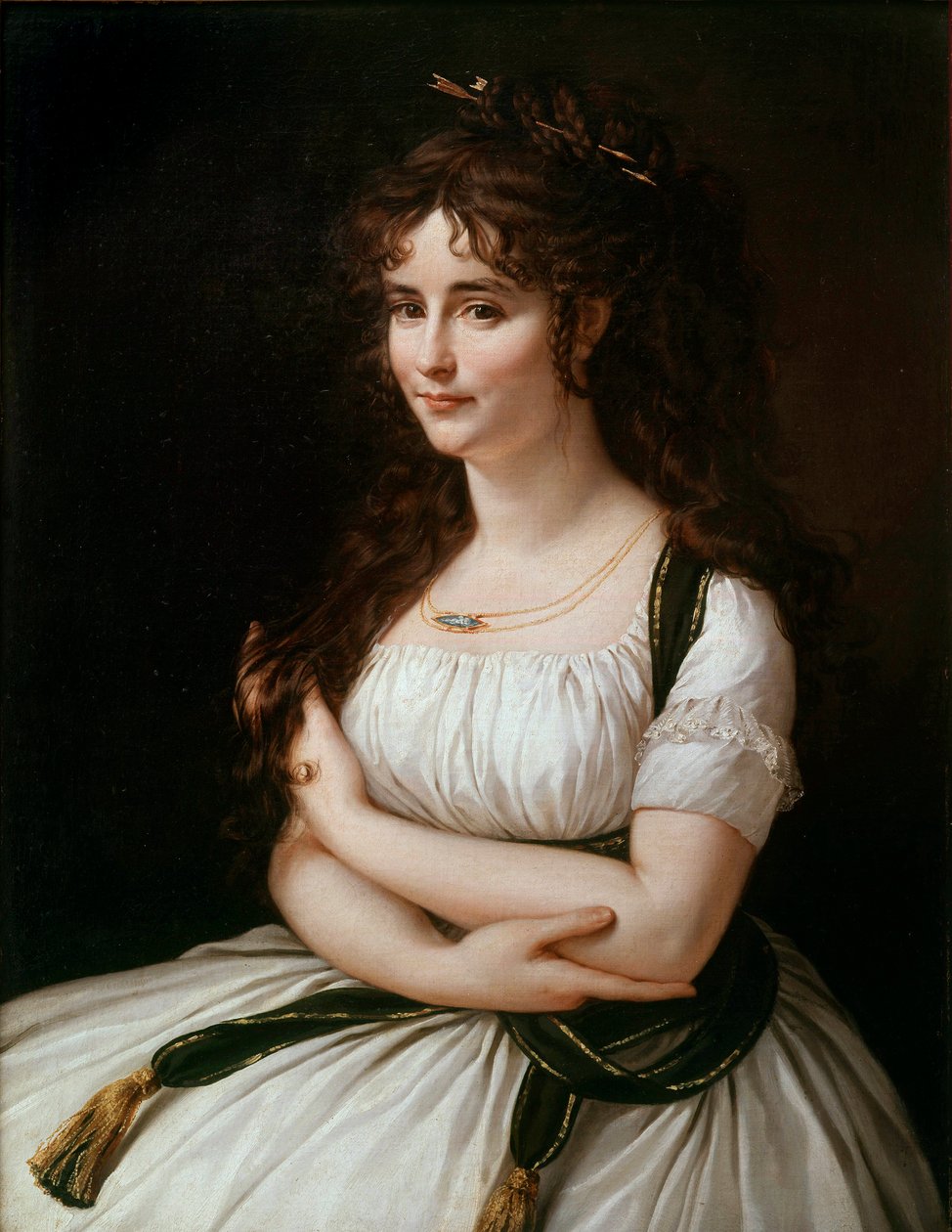 صورة مدام باستور ، ني مادلين ألكسندر (1773-1841) رسم أنطوان جان جروس (1771-1835) القرن التاسع عشر. 0.86x0.37 م بواسطة أنطوان جان جروس