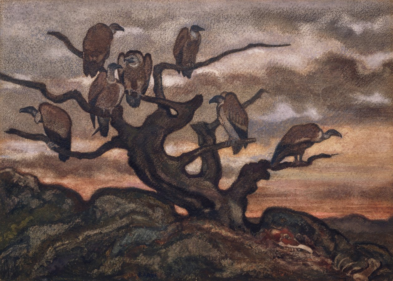 النسور على شجرة ، 1810-1875. بواسطة أنطوان لويس باري