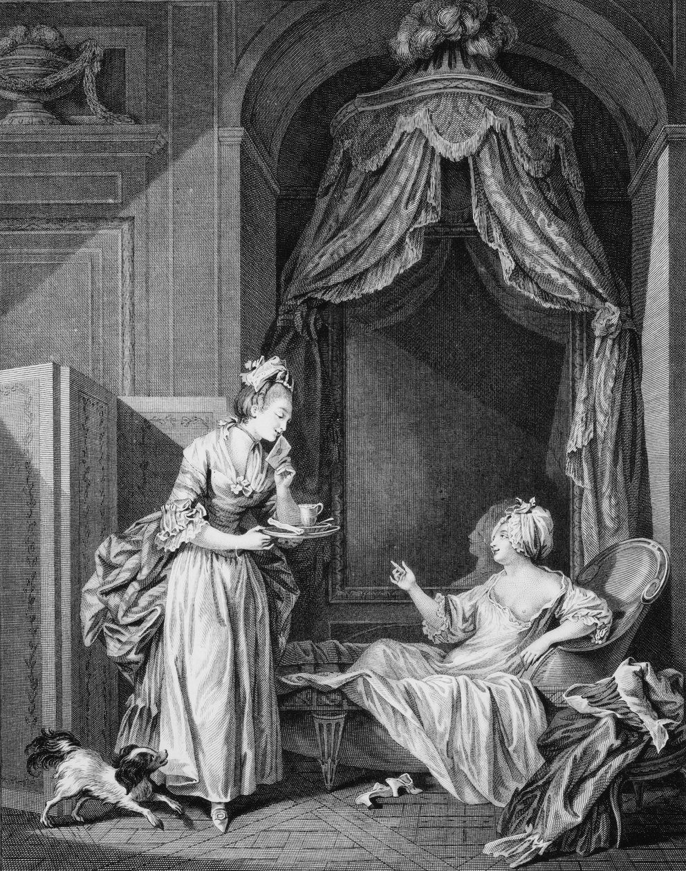 بقلم باين ذا باث ، 1774. بواسطة انطوان لويس رومانيه