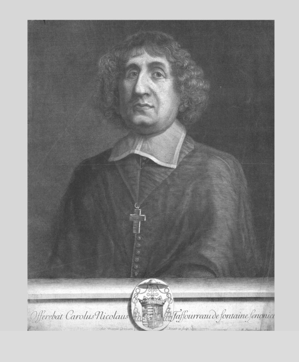 Louis-Henri de Pardaillan de Gondrin ، c1673. بواسطة انطوان ماسون