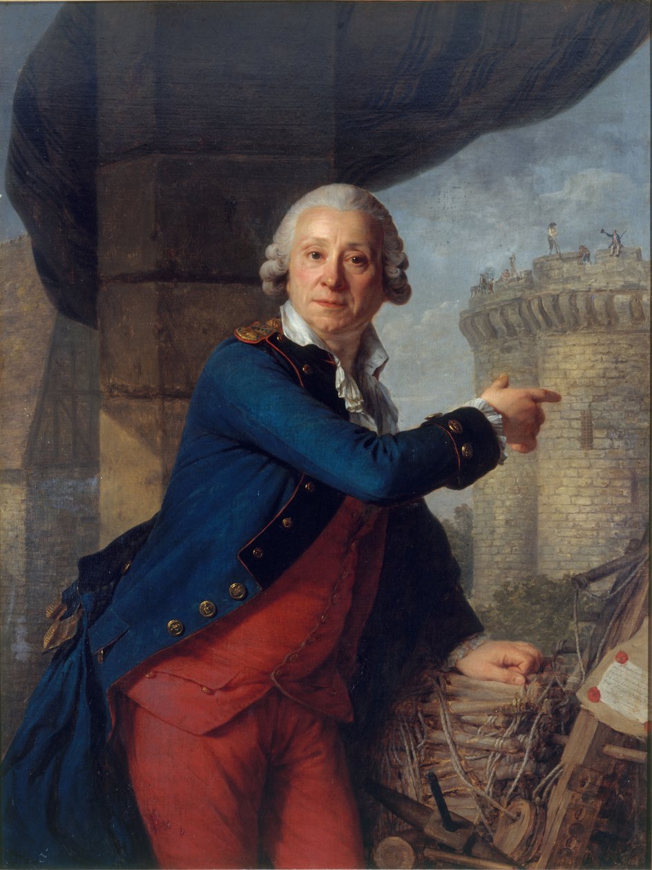 صورة هنري ماسيرز دي لاتود 1725-1805. بواسطة أنطوان فستيه