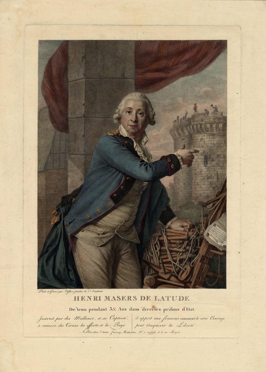 صورة لهنري ماسرس دي لاتود 1725-1805 ، 1790 بواسطة أنطوان فستيه