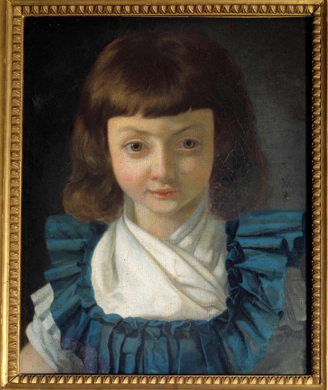 صورة للدلفين ، المستقبل لويس السابع عشر (1785-1795). رسم أنطوان فيستير (1740-1824). حوالي 1792. بواسطة أنطوان فستيه