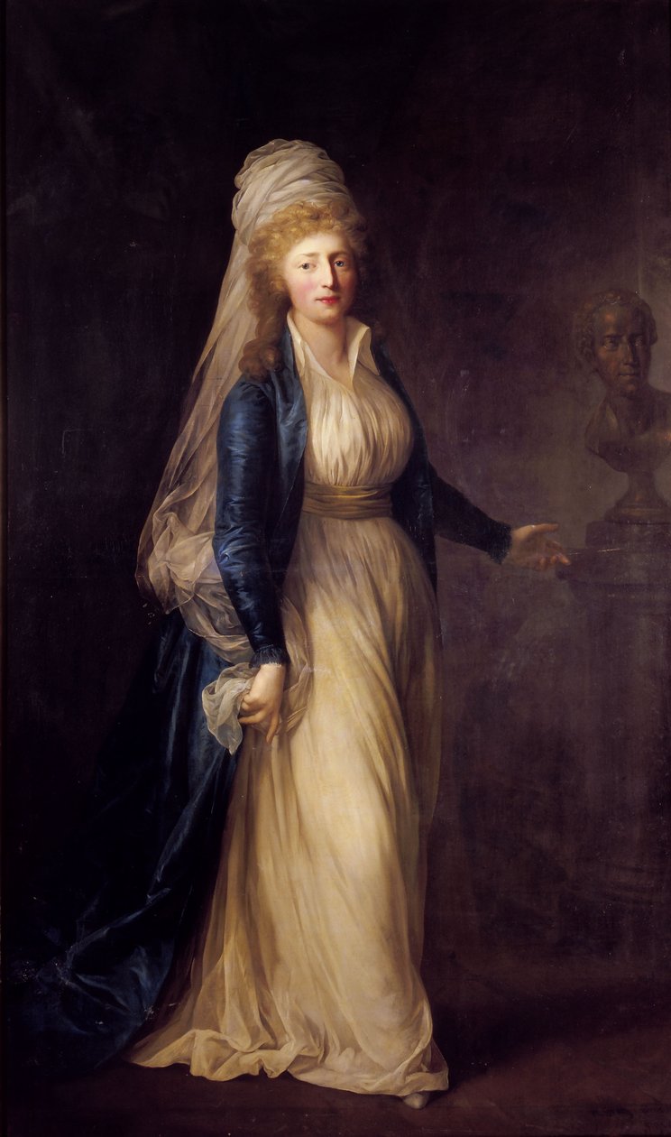 صورة الأميرة لويز أوغست من الدنمارك (1771-1843) بواسطة انطون جراف