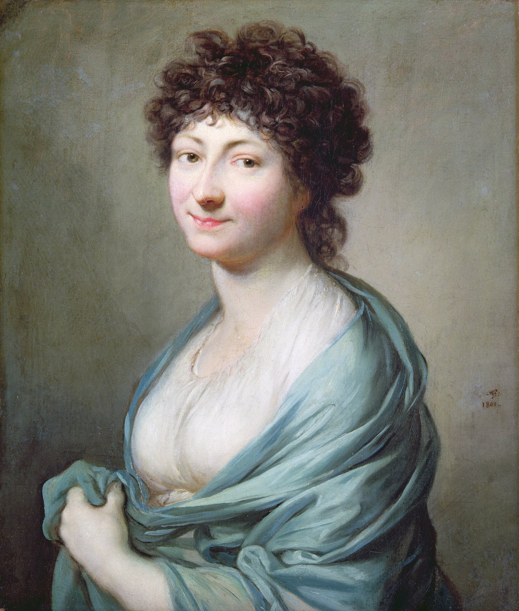 الابنة: صورة لكارولين سوزان غراف (مواليد 1781) ، 1801 بواسطة انطون جراف