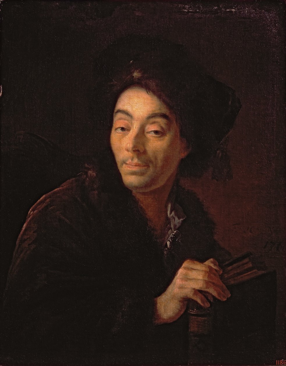 صورة يعقوب دانيلوفيتش شومسكي (c.1726-1812) 1760 بواسطة أنطون بافلوفيتش لوسينكو