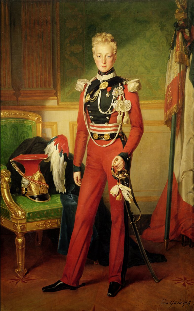 لويس تشارلز فيليب أورليانز (1814-1896) دوق نيمور 1833 بواسطة أنطون فان يسينديك
