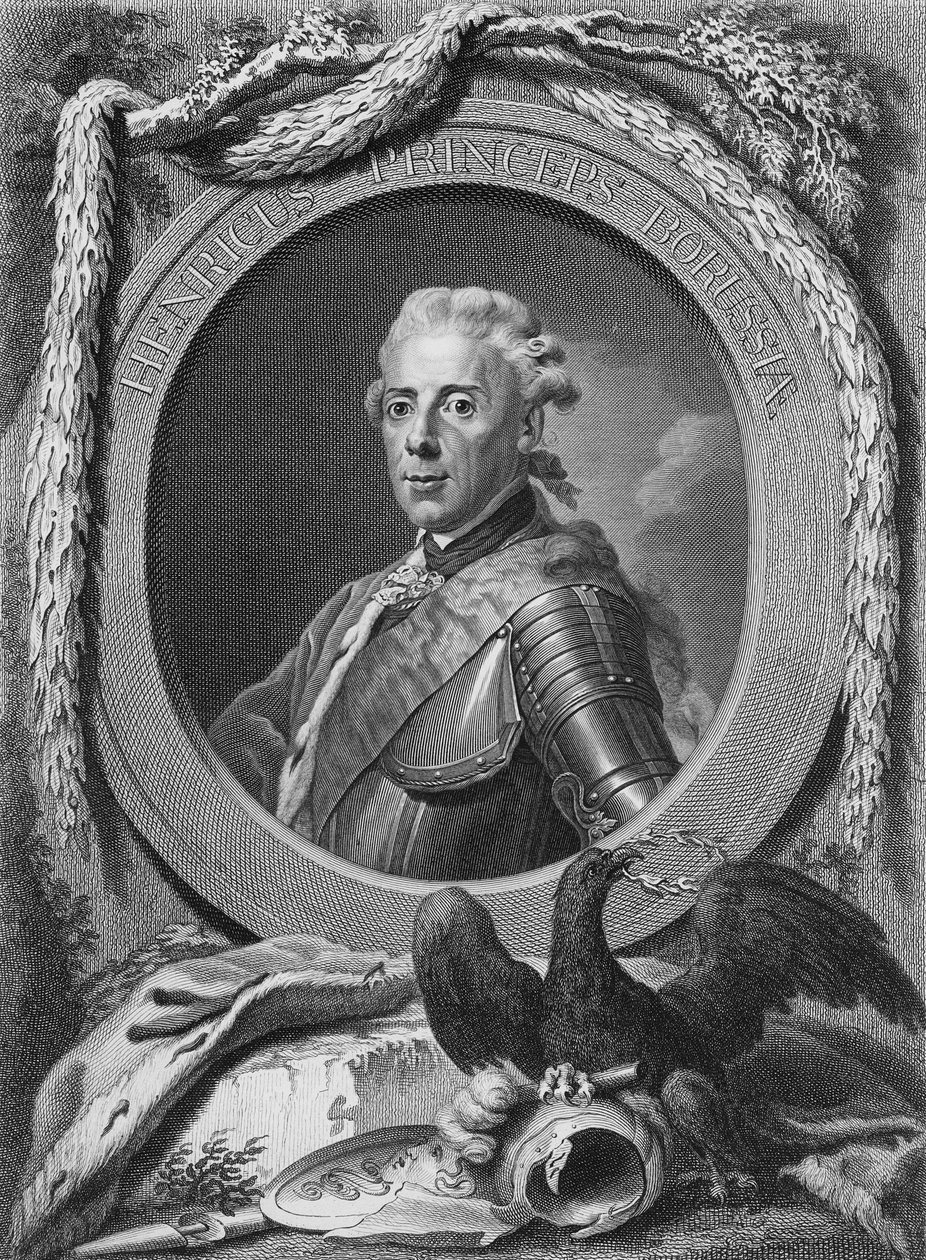صورة للأمير هنري من بروسيا (1726-1802) ، 1779 بواسطة انطون جراف