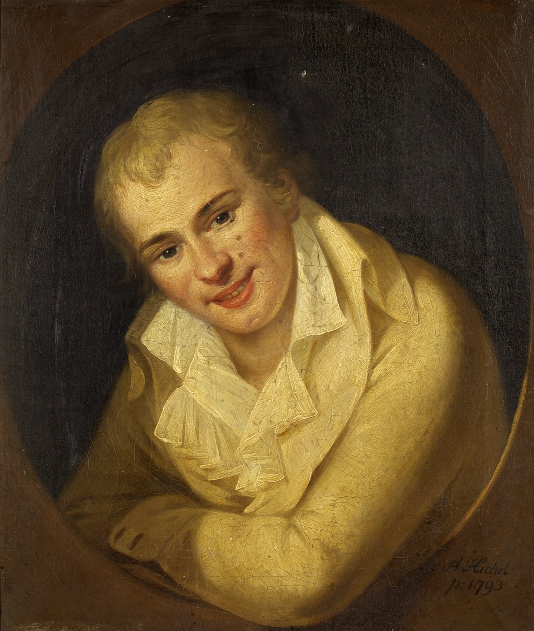 Portrait of Dr John King بواسطة انطون هيكل