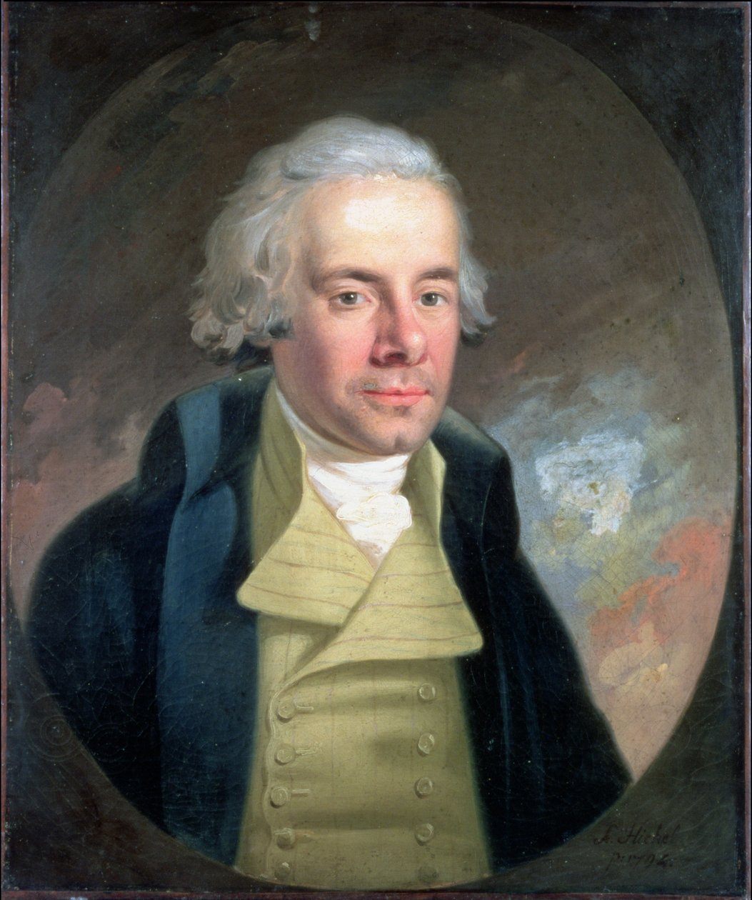 صورة وليام ويلبرفورس (1759-1833) بواسطة انطون هيكل
