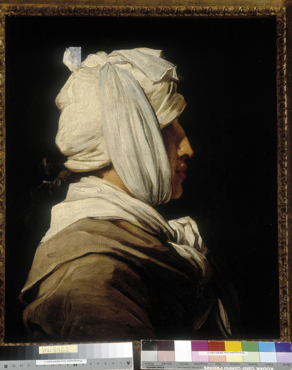 صورة للرسام أنيسيت تشارلز غابرييل ليمونير (1743-1824) ، رأس العصابة بواسطة انطون اجناز (بعد) ميلينج