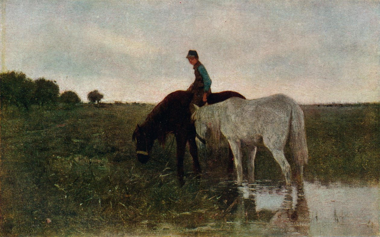 خيول الري ، 1871 ، 1913 بواسطة انطون موف