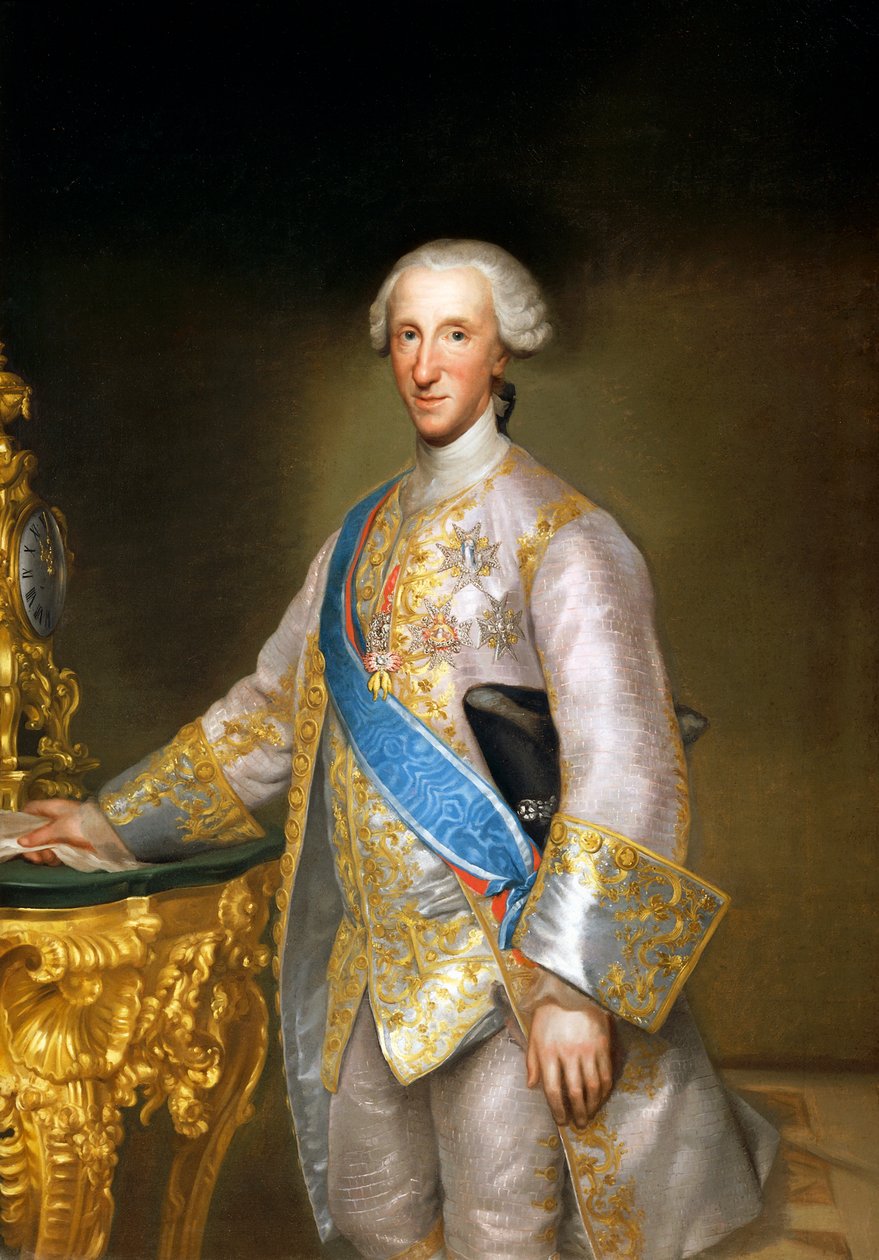 صورة دون لويس أنطونيو خايمي دي بوربون ، بقلم أنطون رافائيل مينج ، حوالي عام 1774 ، زيت على قماش بواسطة انطون رافائيل منغز