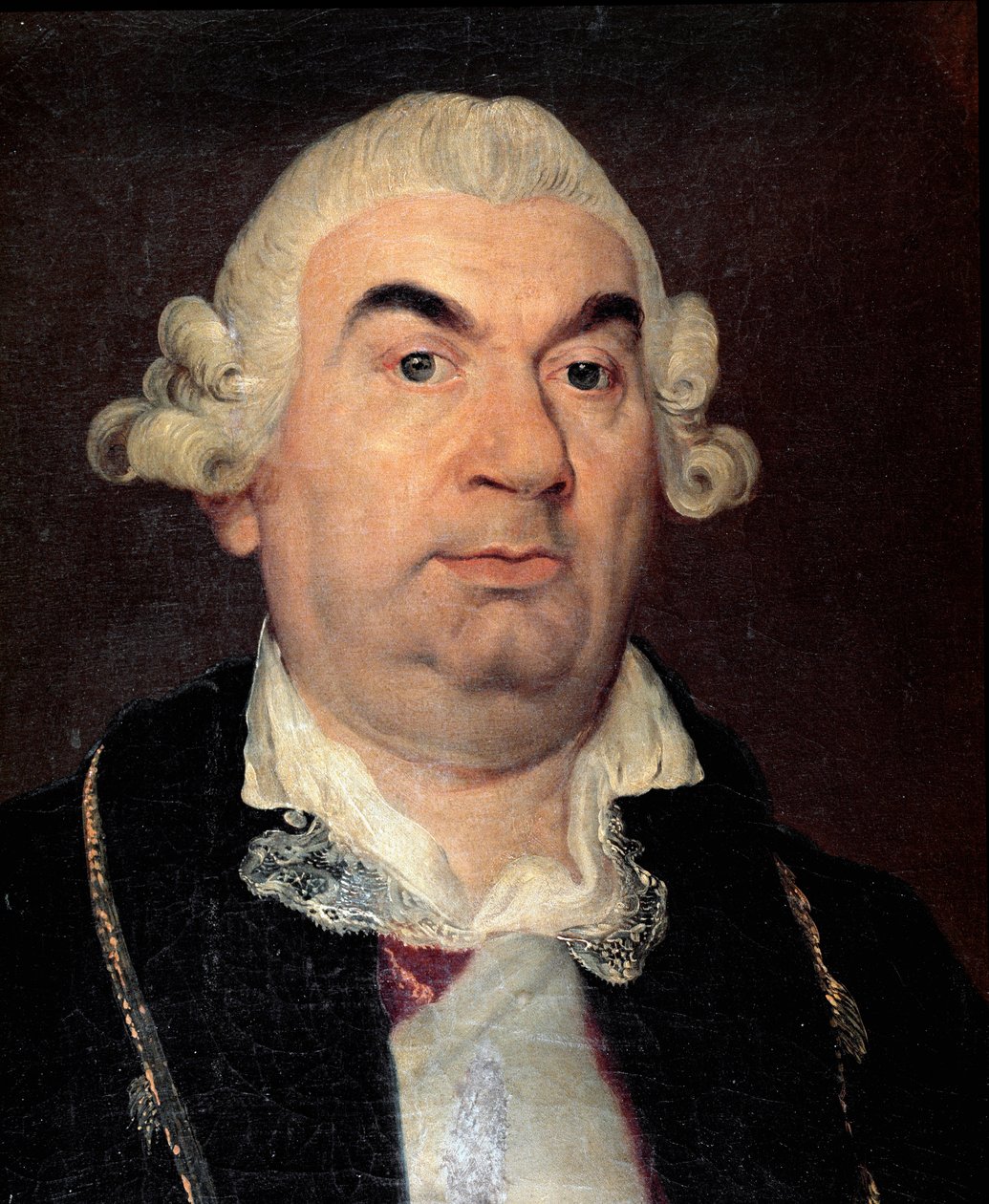صورة للمؤلف الموسيقي الإيطالي نيكولو جوميلي (1714-1774) لوحة بواسطة أنطون رافائيل مينجز (1728-1779) القرن الثامن عشر ، بولونيا ، متحف سيفيكو بيبليوتيكا الموسيقية بواسطة انطون رافائيل منغز