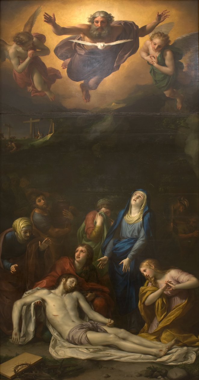 النسب من الصليب ، 1760s بواسطة انطون رافائيل منغز