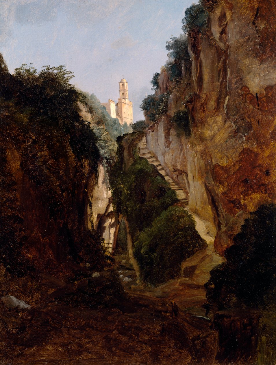 روكي جورج في سورينتو ، بقلم أنطون سمنك بيتلو (1791-1837) ، هولندا ، القرن العشرين بواسطة انطون سيمينك بيتلو