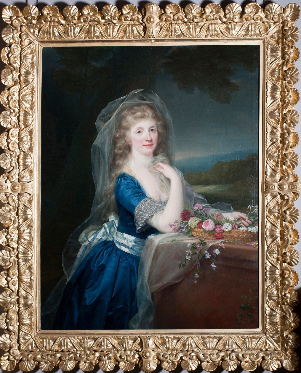 صورة لآنا بيري بريجنول-سال (بريجنول سيل) (1765-1815) لوحة أنتون فون مارون (1733-1808) الجينات ، متاحف الشوارع الجديدة بواسطة انطون فون مارون