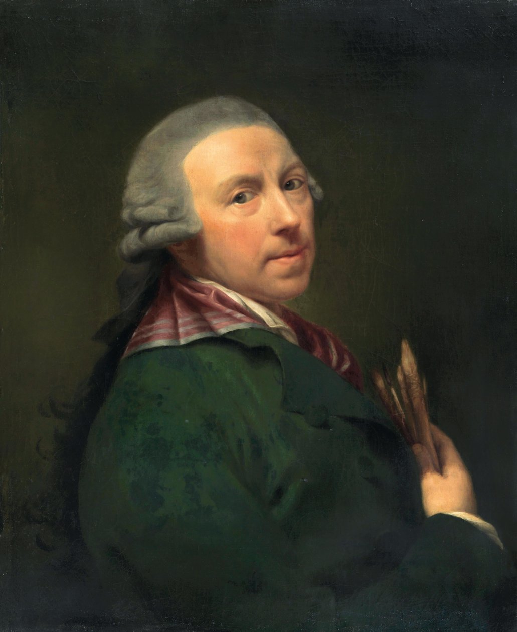 بورتريه ذاتي ، حوالي 1794. بواسطة انطون فون مارون