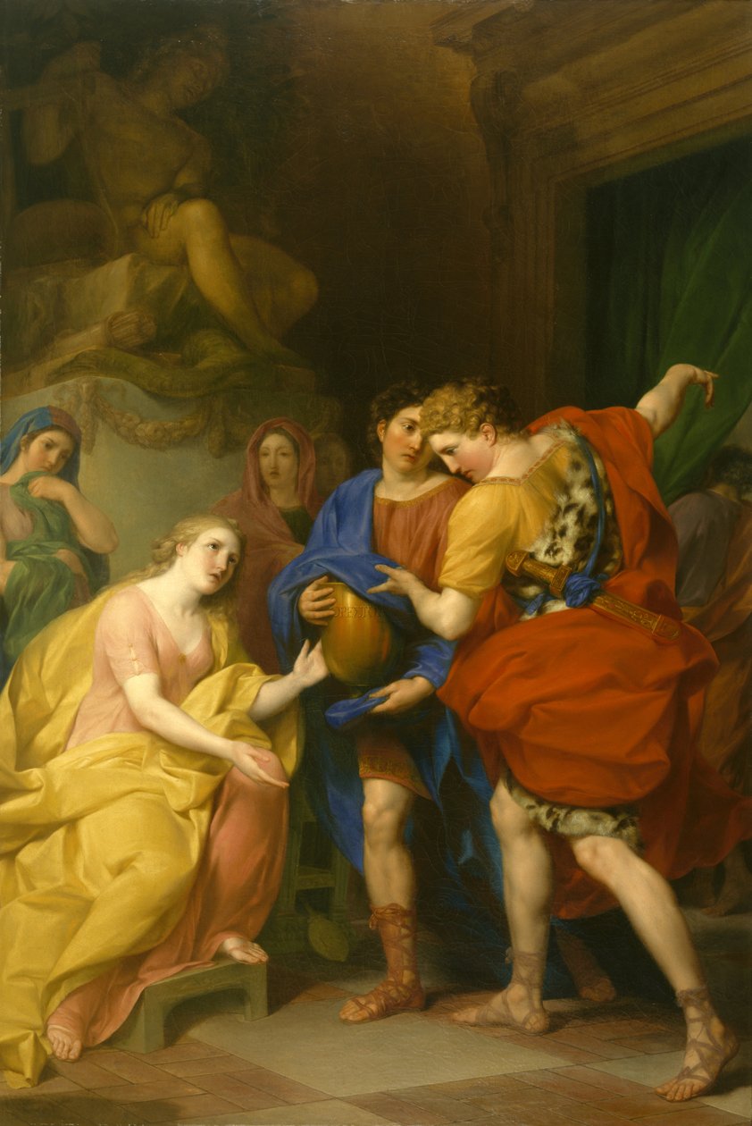 عودة Orestes ، 1786 بواسطة انطون فون مارون