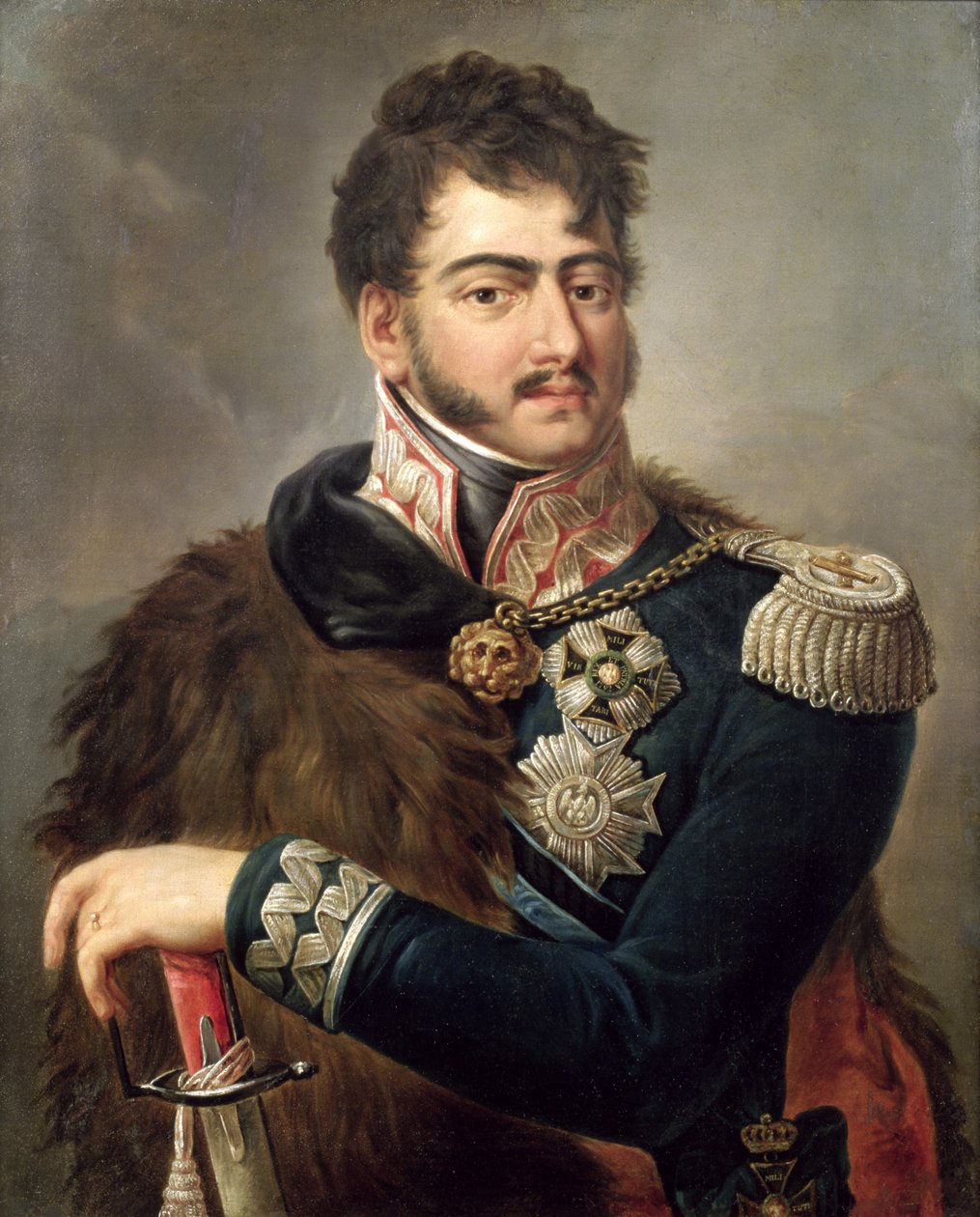 الأمير جوزيف بونياتوفسكي (1763-1813) ج .1810 بواسطة أنتوني برودوسكي