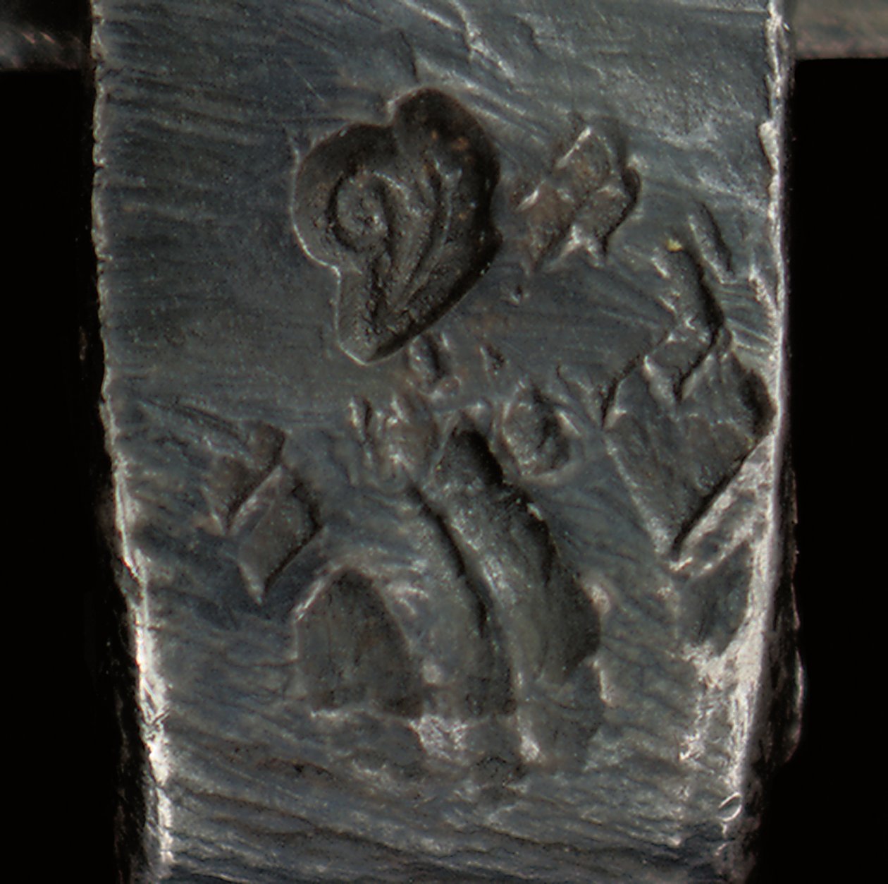 مجهر ، حوالي 1690 (فضي وزجاج) (انظر أيضًا 1121456-60) بواسطة أنتوني فان ليفينهوك
