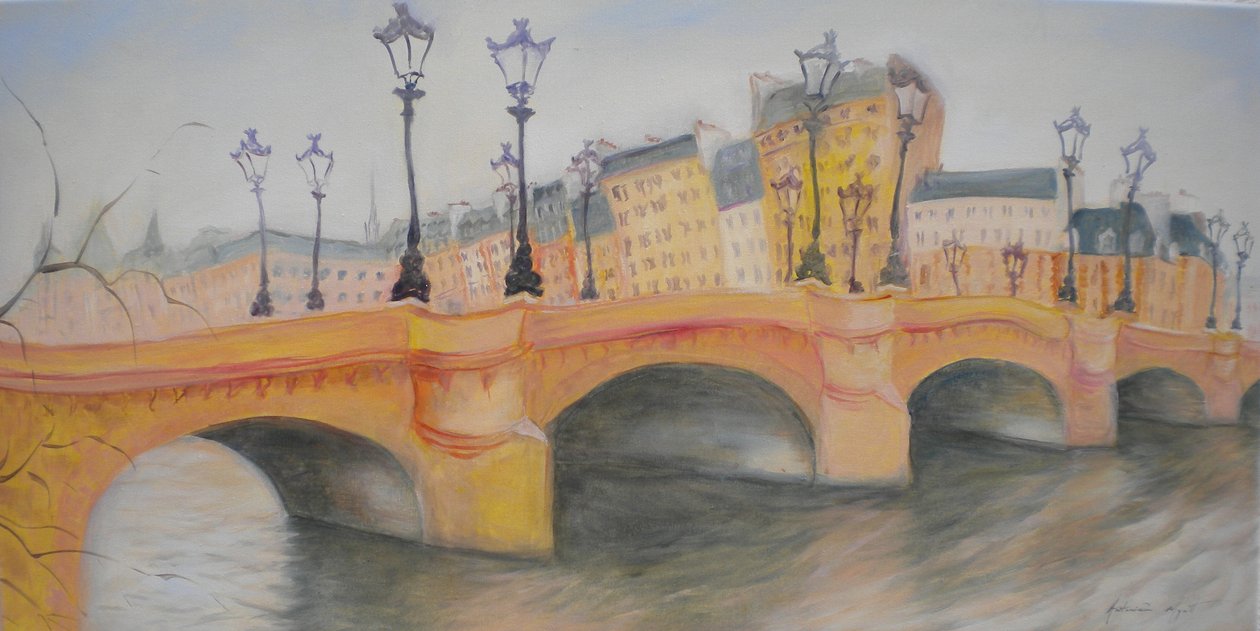 Pont Neuf و Ile de la Cite ، 2010 بواسطة أنطونيا ميات