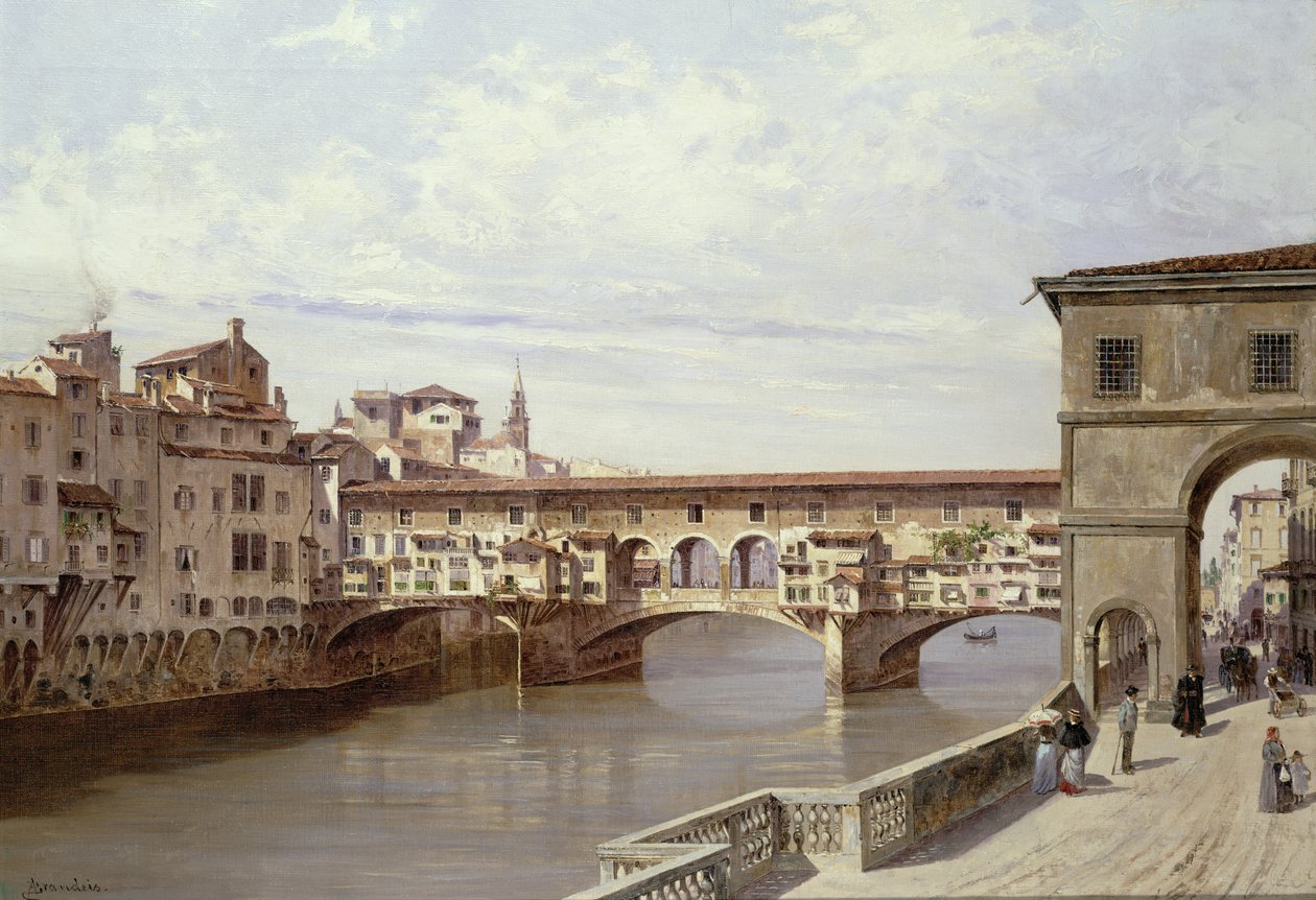Pontevecchio ، فلورنسا بواسطة أنطونيتا برانديز