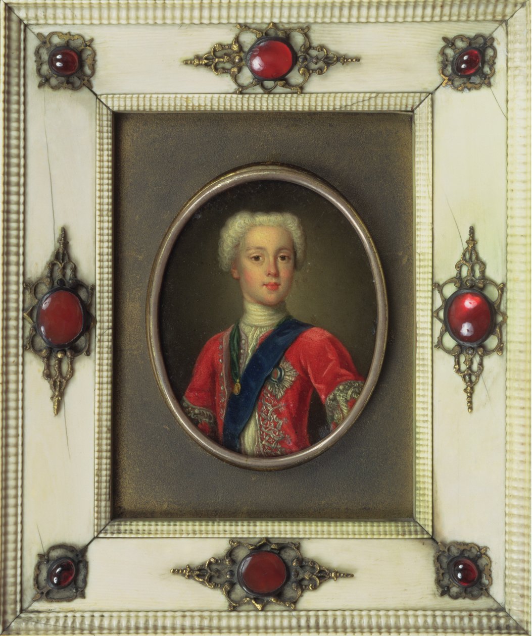 الأمير تشارلز إدوارد ستيوارت (بوني الأمير تشارلي ، 1720-1788) (زيت على النحاس) بواسطة أنطونيو ديفيد
