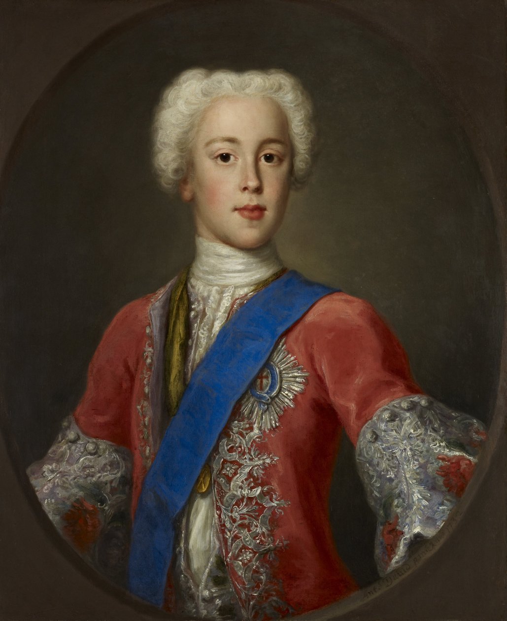 الأمير تشارلز إدوارد ستيوارت ، 1720 - 1788. الابن الأكبر للأمير جيمس فرانسيس إدوارد ستيوارت بواسطة أنطونيو ديفيد