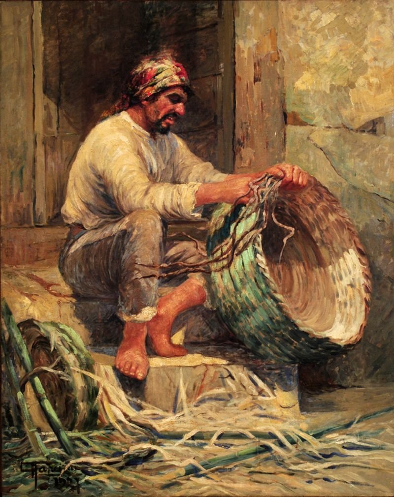 صانع سلة بواسطة أنطونيو باريراس