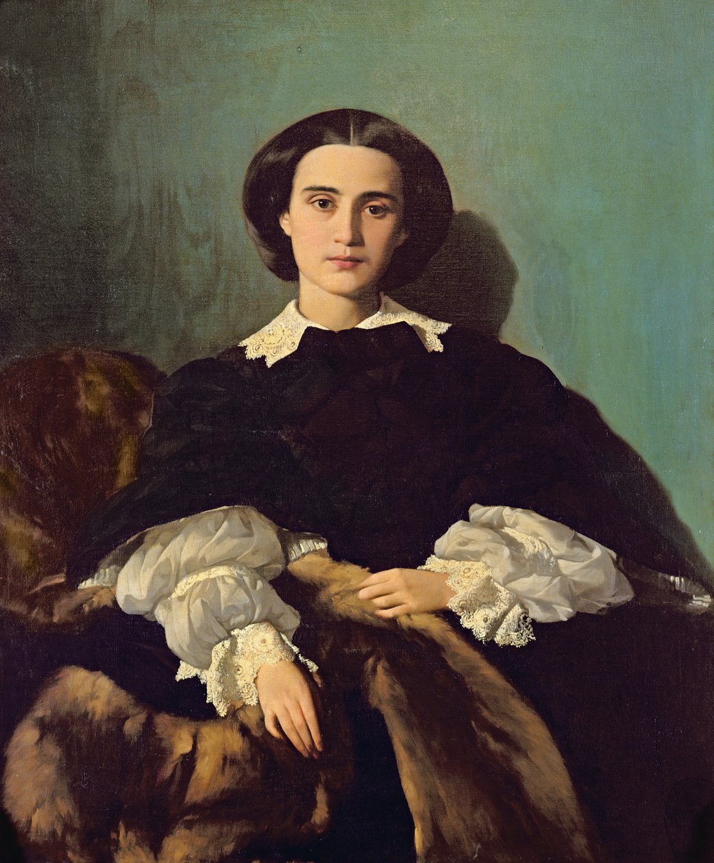 صورة كونتيسا ج. تيمبستيني ، 1854 بواسطة أنطونيو بوتشينيللي