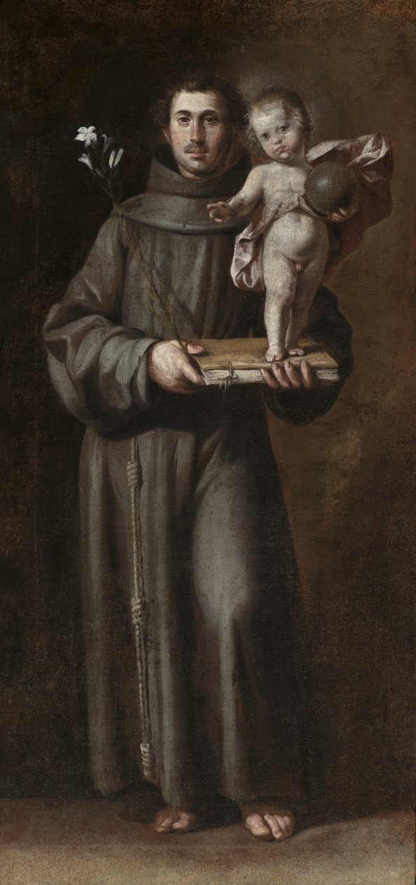 القديس أنطونيوس بادوا بواسطة Antonio del Castillo y Saavedra