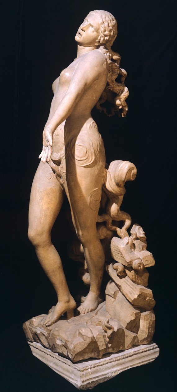 Eurydice by Antonio Canova (1757-1822), stone sculpture بواسطة انطونيو كانوفا
