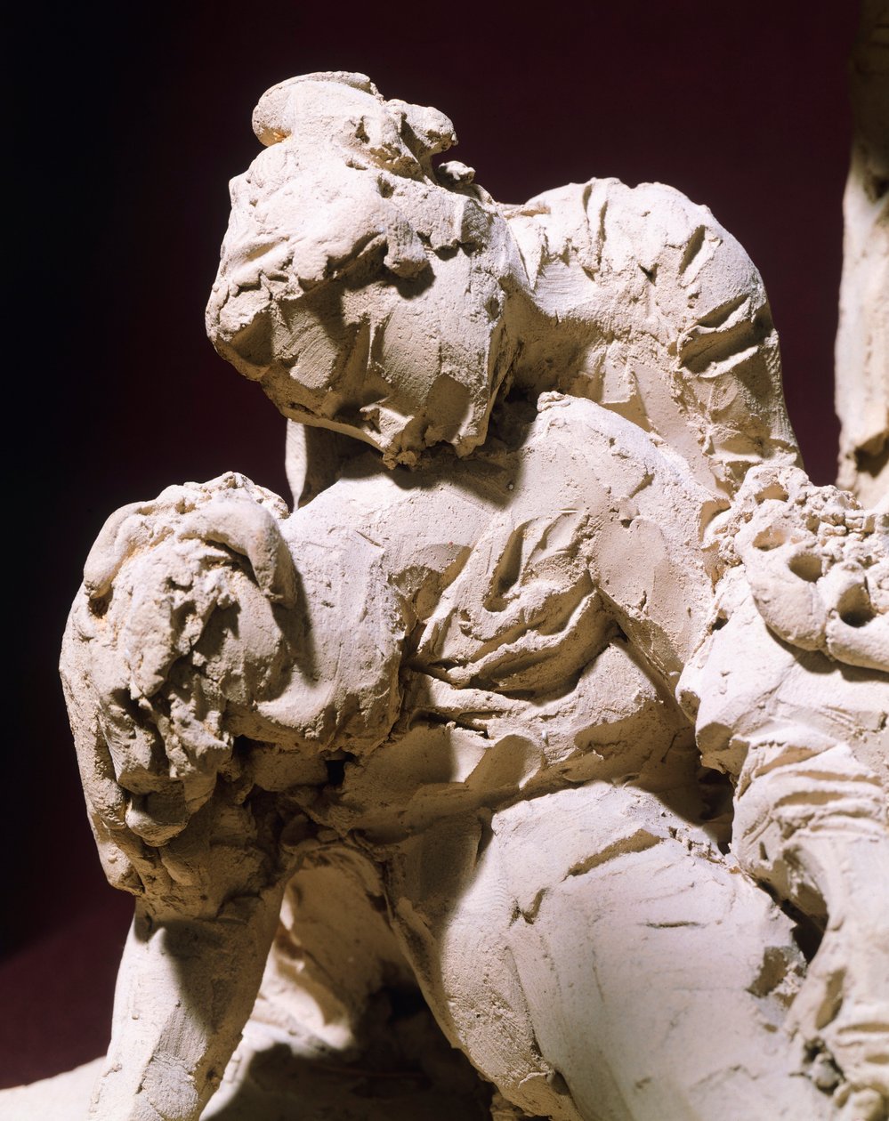 Lamentation of Christ by Antonio Canova (1757-1822), model in clay, detail بواسطة انطونيو كانوفا