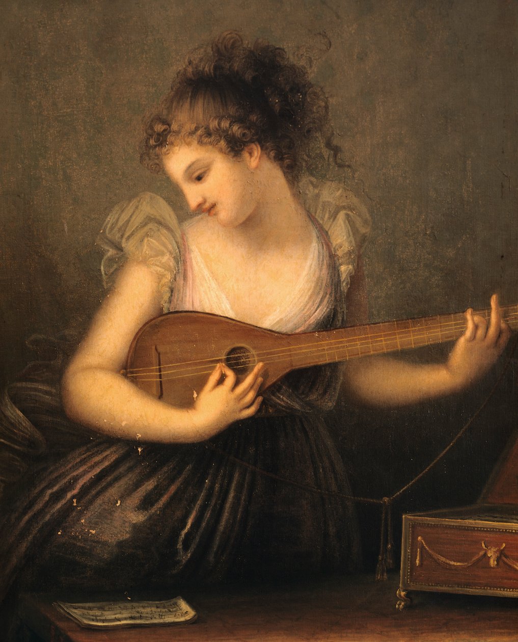 Musician by Antonio Canova (1757-1822) بواسطة انطونيو كانوفا