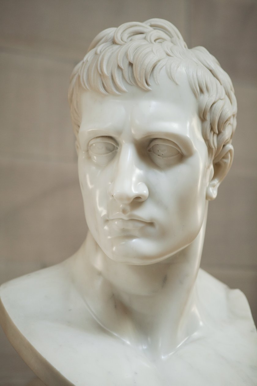 Napoleon Bonaparte (marble) بواسطة انطونيو كانوفا