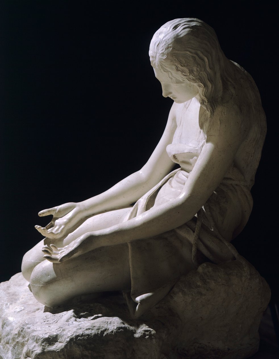 Penitent Magdalene by Antonio Canova (1757-1822) بواسطة انطونيو كانوفا