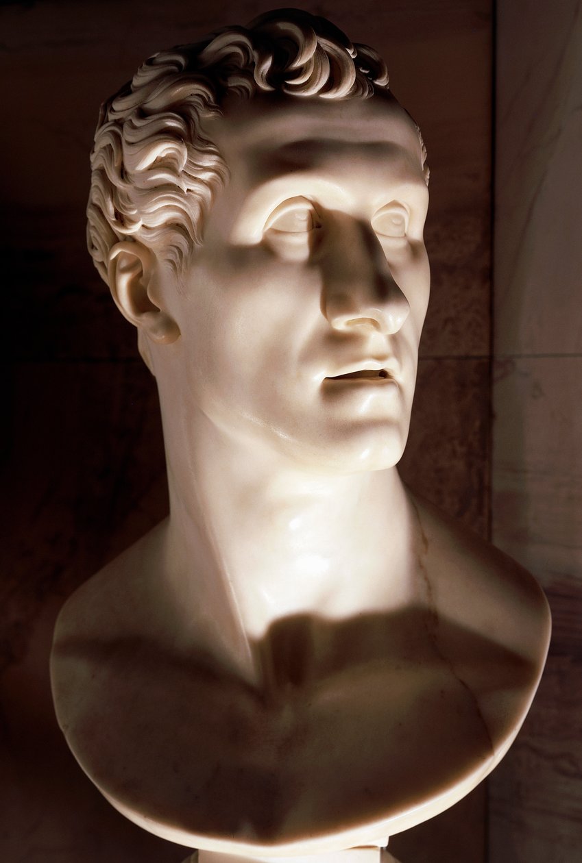 Self-Portrait, by Antonio Canova بواسطة انطونيو كانوفا