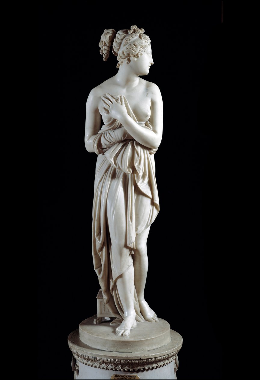 Venere Italica (Venus) - تمثال من الرخام (ارتفاع 172 سم) ، بواسطة أنطونيو كانوفا (1757-1822) بواسطة انطونيو كانوفا