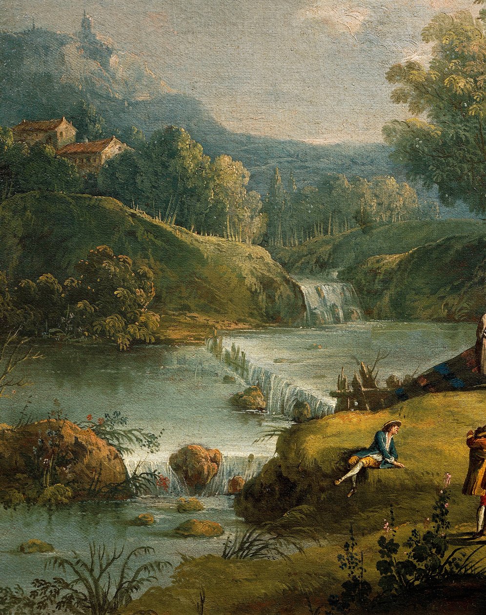 الربيع ، لأنطونيو ديزياني (1737-1797) ، لوحة. التفاصيل. بواسطة أنطونيو ديزياني